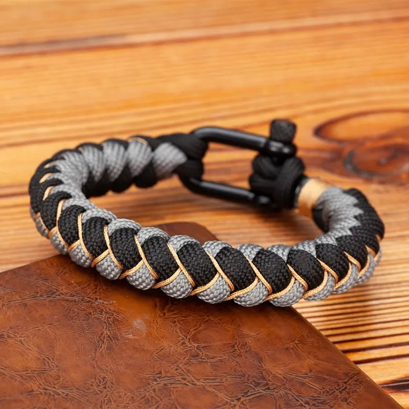 Unisex Outdoor Survival Rope Bracelet