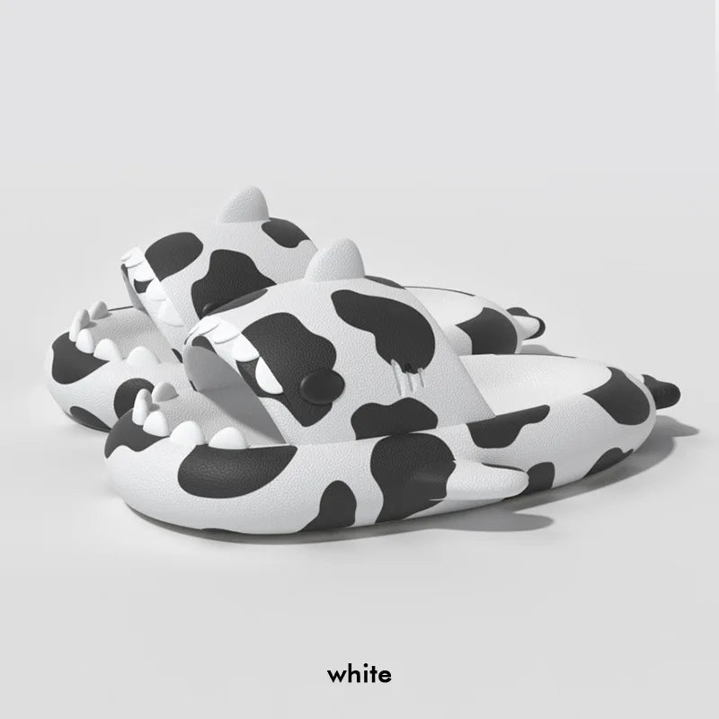 MooShark Cow Slippers