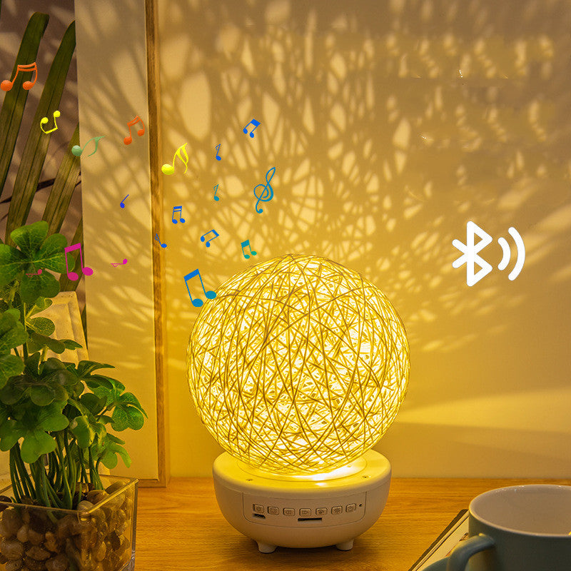 Bluetooth-compatible Music LED Night Light Table Lamp