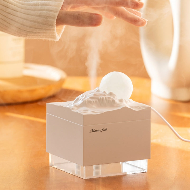 Moon Night Light Mini Desktop Humidifier